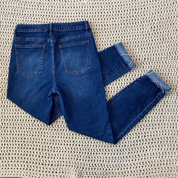 Harper Heritage High Rise Button Fly Skinny Jeans - Picture 3 of 4